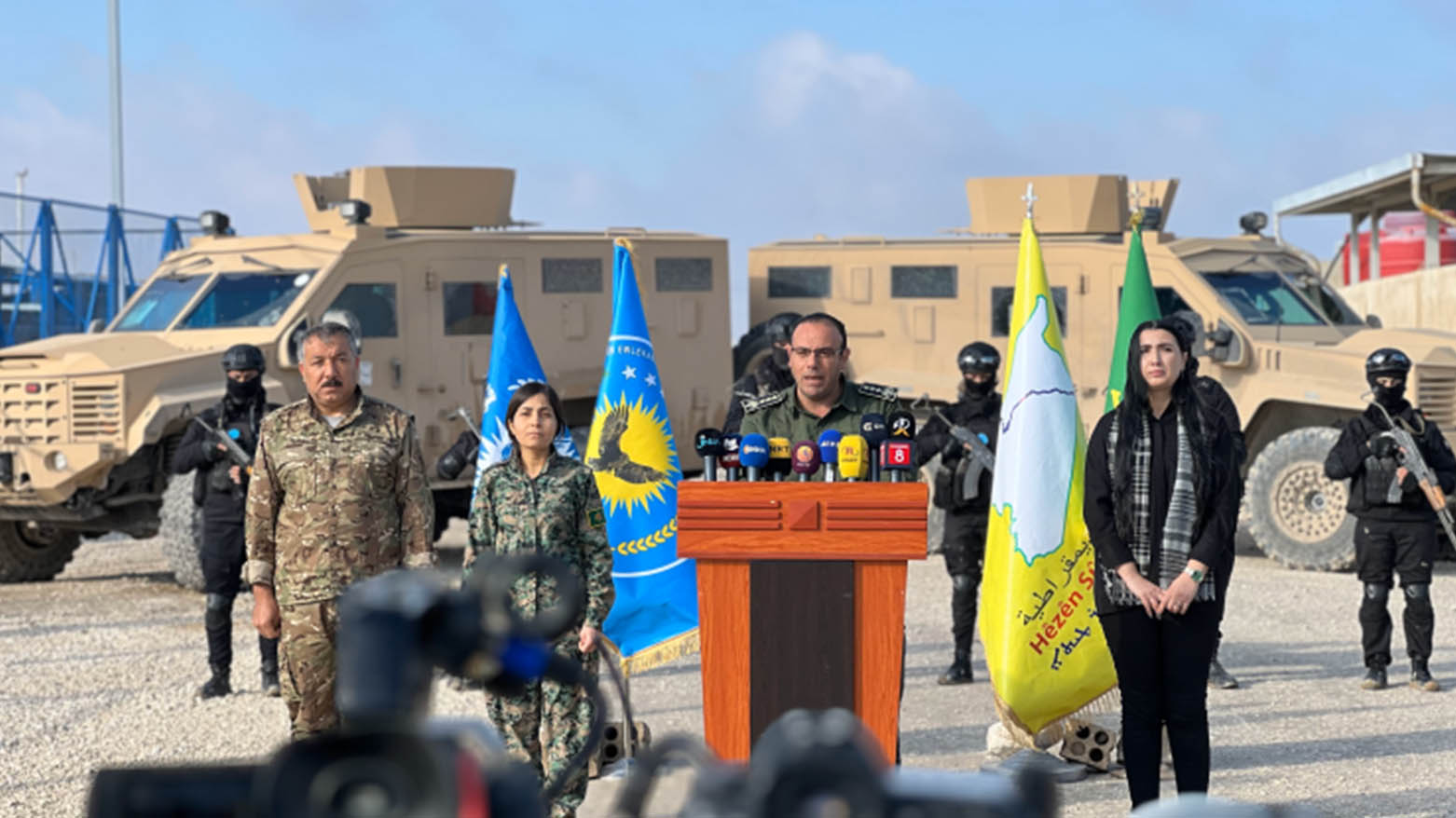 SDF launches counteroperation against ISIS in AlHol camp